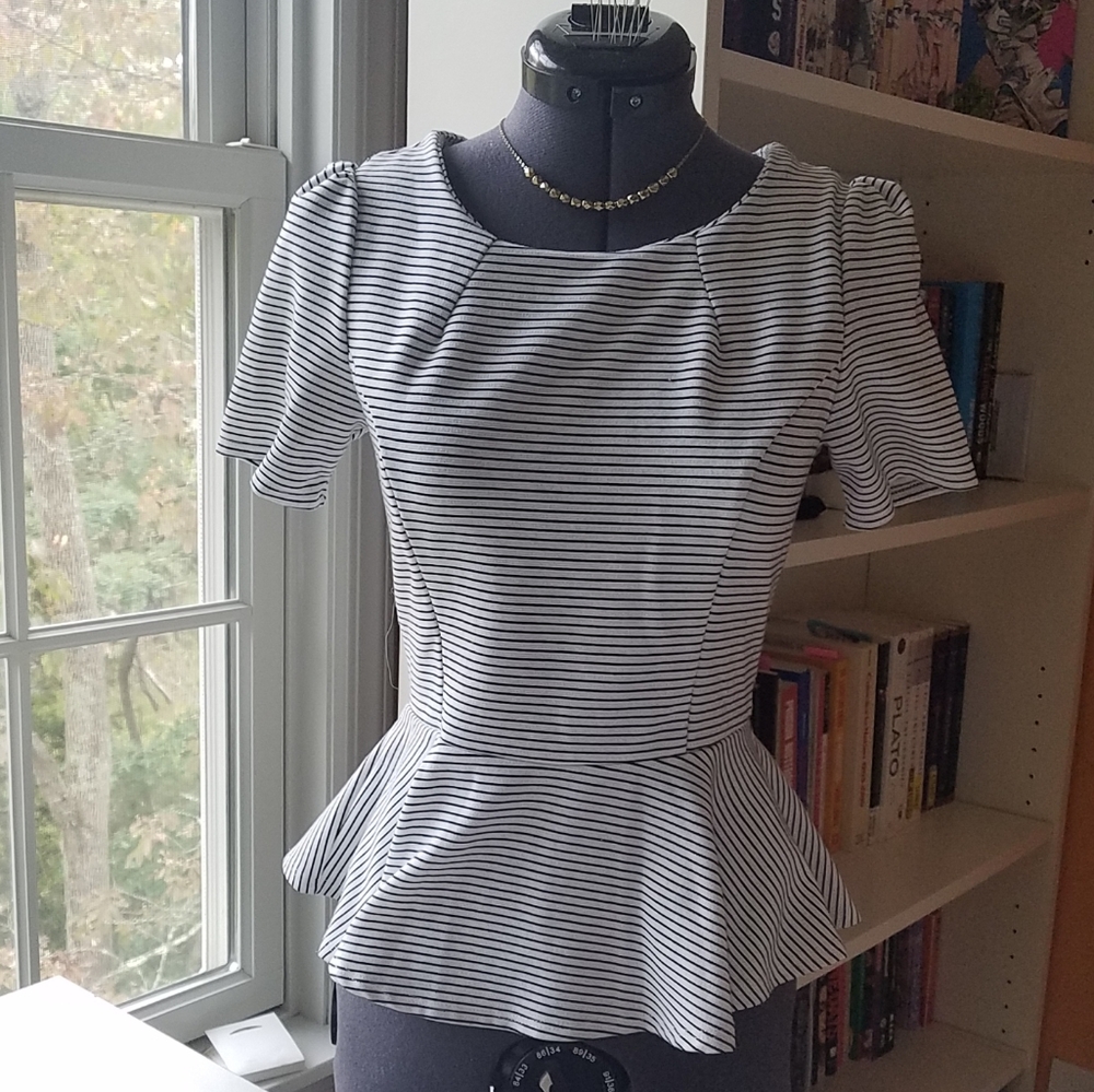 Haute Society Peplum Top
